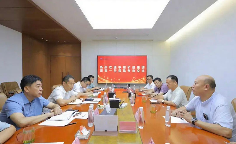 中煤矿建集团向导莅临江西MG不朽情缘考察交流，，，，，，共话煤机工业升级-MG不朽情缘动态-MG不朽情缘--官网-MG不朽情缘机械_掘进凿岩台车_混凝土湿喷台车_扒渣机-MG不朽情缘